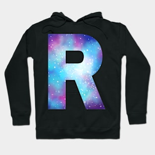 Letter R galaxy Hoodie